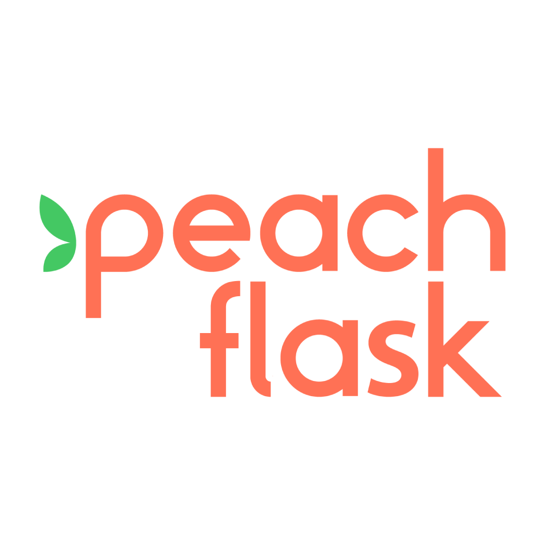 Peach Flask brand identity